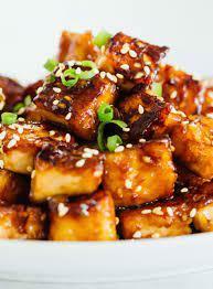 Tofu with Garlic Sauce