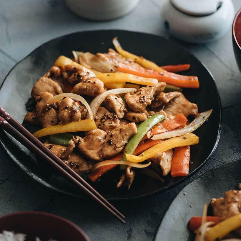 Black Pepper Chicken