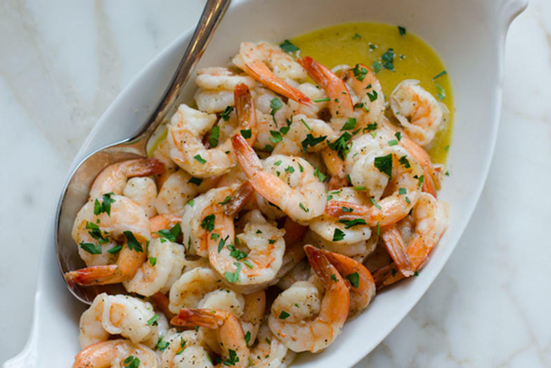 Shrimp with Garlic Sauce